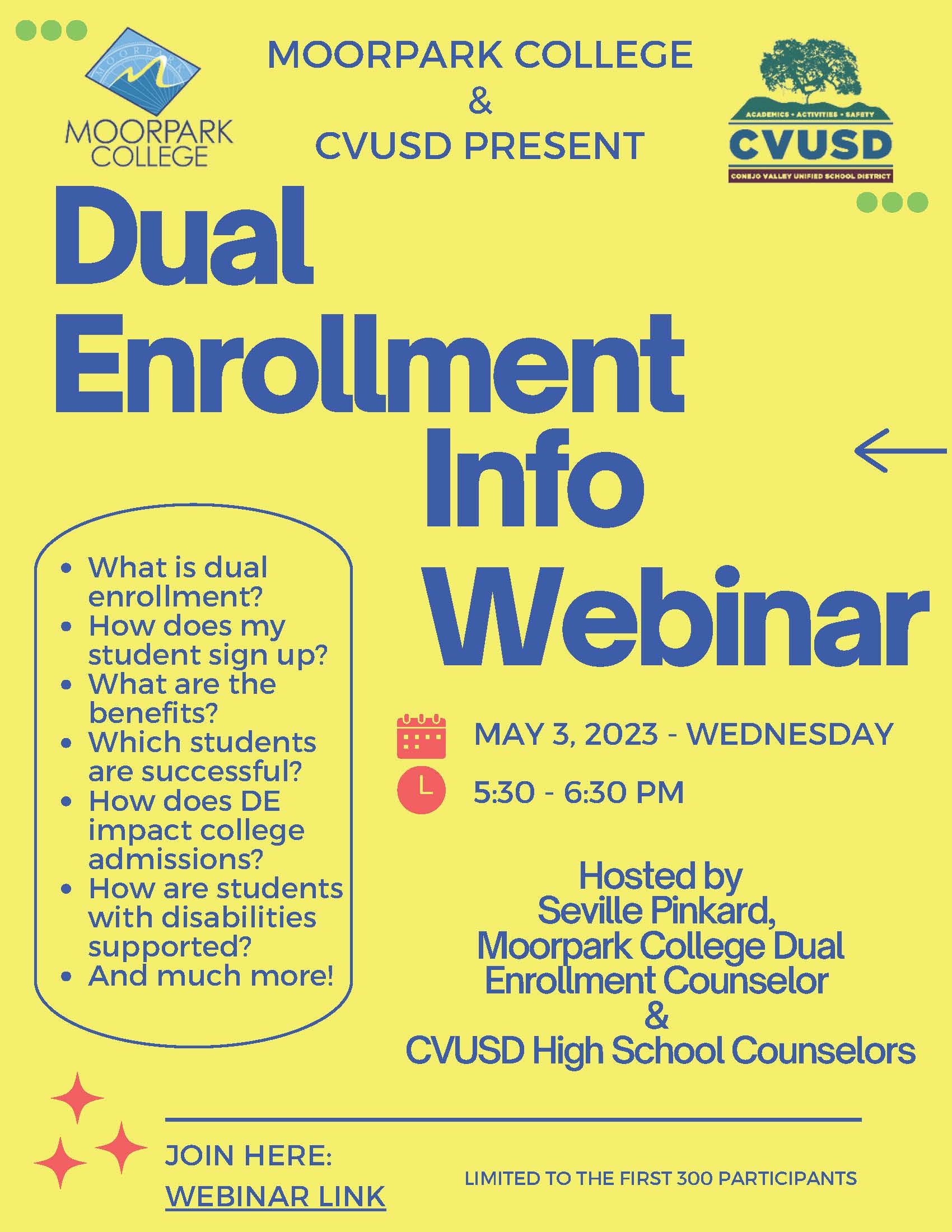 Dual Enrollment Info Webinar